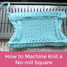 Check out our knitting roll selection for the very best in unique or custom, handmade pieces from our patterns shops. How To Machine Knit A No Roll Square With Ham And Ribbing Picture Healer Feng Shui Craft Art Chinese Medicine
