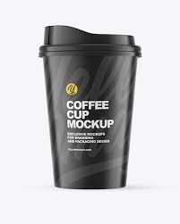 Coffee Cup W Holder Mockup In Cup Bowl Mockups On Yellow Images Object Mockups