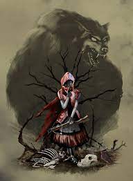 Little red riding hood ~ the fisrt touch art board print. Little Red Riding Hood By Daaksm On Deviantart