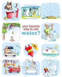 how do you use water the most water kids water day water