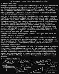 The film that lit my fuse: Guardians Of The Galaxy Cast Petitions Disney To Rehire James Gunn The Verge