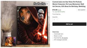 Once your order is placed, we'll get to work on your custom pet portrait. I Dont Get The Last Jedi Resetera