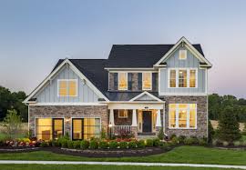 Make A Great First Impression When Guests Visit With This Breathtaking Front Exterior From Dominion Valley Country Club Villas Br Model Homes Home Architect