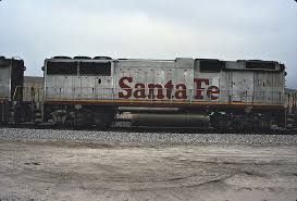 Santa Fe Gp60b No 345 At Bena Santa Fe Railroad Photos Train