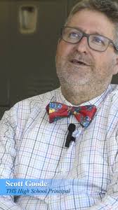 After 21 years, first as a teacher and now the High School Principal, Scott  Goode will embark
