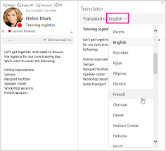 Knowing these criteria will help after we've analysed a typical task to write an email we can now check out one that asks you to write a letter. Translator For Outlook Office Support