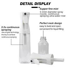 Fully lower the pump lever and turn it counterclockwise to the locked position. 360 Spraying Custom Paper Box Package 200ml 100ml Hair Care Continuous Mist Spray Water Bottle Buy Continuous Mist Spray Bottle Plastic Spray Bottles Mist Spray Bottle Product On Alibaba Com