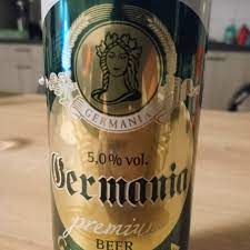Ben benieuwd hoe het zal smaken dan, want duits bier drink ik toch wel graag, bit burger en warsteiner! Germania Premium Beer Frankenthaler Brauhaus Untappd