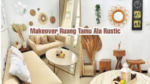 See more ideas about home decor, living room designs, home. Makeover Ruang Tamu Minimalis Ala Rustic On A Budget From Shopee Indonesia Youtube