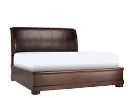 Belmont Leather Platform Bed Raymour Flanigan Leather King Beds Mattress Furniture Leather Platform Bed