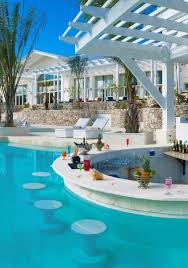 33 Mega Impressive Swim Up Pool Bars Built For Entertaining Luxury Homes Dream Houses Dream Pools Luxury Swimming Pools