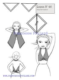 Comment Nouer Et Porter Un Foulard En Bustier Noeuds De Foulard S Habiller Avec Un Foulard Nouer Foulard