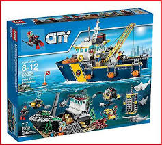 Lego City Deep Sea Exploration Vessel Building Blocks Toys Unbranded Lego City Lego City Sets Sea Explorer