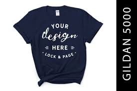 Download Feminine Navy Gildan 5000 T Shirt Mockup Graphic By Lockandpage Creative Fabrica Shirt Mockup Tshirt Mockup Mockup
