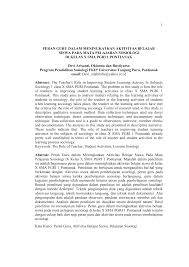 Tanggung jawab adalah kesadaran manusia akan tingkah laku atau perbuatannya yang disengaja maupun yang tidak disengaja. Https Media Neliti Com Media Publications 193170 Id Peran Guru Dalam Meningkatkan Aktivitas Pdf