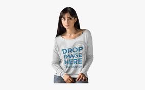 (now 15% off) 21,300+ mockups. Female Long Sleeve T Shirt Mockups Hd Png Download Kindpng
