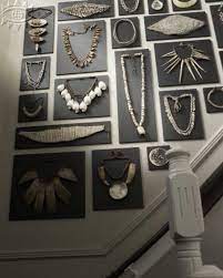 Jewelry Display For Walls Diy Jewelry Display Jewellery Display Necklace Display
