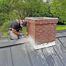 Ask for a repair estimate! Damaged Chimney Repairs White Staining On Chimney