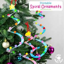The idea of building a spiral shaped tree hit me when i was shopping for copper tubing at the local hardware store.this instructables … Spiral Christmas Tree Ornament Craft Kids Craft Room