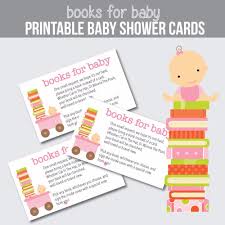 Printable birthday cards, printable christmas cards and more!! Printable Pink Baby Please Bring A Book Instead Of A Card Baby Shower Cards Print It Baby
