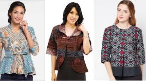 Daftar isi  hide 1 model baju atasan wanita tanah abang terbaru. Model Baju Batik Wanita Atasan Gambar Batik
