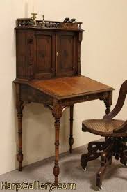 Eastlake 1885 Antique Writing Desk Leather Top Eastlake Furniture Victorian Furniture Furniture