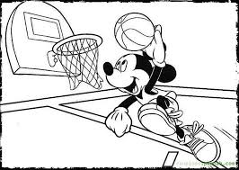 Check spelling or type a new query. Mickey Mouse Basketball Coloring Pages Coloring And Drawing