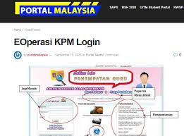 1 pengisian maklumat didalam eoperasi wajib di kemaskini. E Operasi Memudahkan Pengurusan Data Guru Dan Bukan Guru