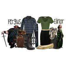 King Fergus And Queen Elinor Created By Jami1990 On Polyvore Disney Wear Fairytale Fashion Merida Costume