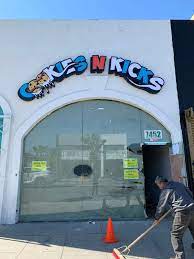 These range from nike and adidas to cap'n crunch cereal and versace. Cookies N Kicks 7452 Melrose Ave Los Angeles Ca 90038 Usa