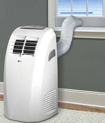 Portable Air Conditioner Lg W Remote Control Window Vent Kit 10 000 Btu 110v Lg Portable Air Conditioner Air Conditioner Conditioner