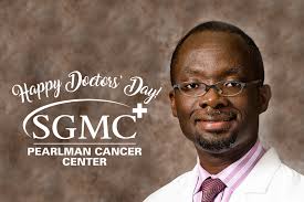 Saturday is National Doctors' Day! Today we are spotlighting Dr. Samuel  Ofori, Medical Oncologist at the Pearlman Cancer Center. Dr. Ofori joined  the SGMC Medical Staff in 2009. He came to Pearlman