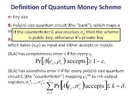 It sometimes means a bribe to a landlord. Quantum Copyprotection And Quantum Money Any Humor In