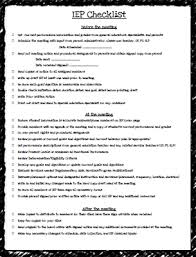 Teaching Special Thinkers Iep Checklist Freebie Special Education Individualized Education Teaching Special Education