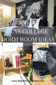 Guys College Dorm Ideas Stylish Organization And Comfort Guys College Dorms Cool Dorm Rooms Dorm Room Checklist