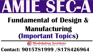 Amie Section A Fundamental Of Design And Manufacturing Important Topics Fundamental Topics Blog Categories
