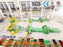 Spindleless Rotary Veneer Production Line for Peeling Wood Veneer Sheets