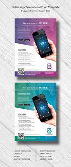 Mobile App Promotional Flyer Mobile App Flyer Promotional Flyers App Promotion