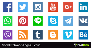 29 Free Vector Icons Of Social Networks Logos Designed By Freepik Best Social Media Sites Popular Social Media Apps Social Networks
