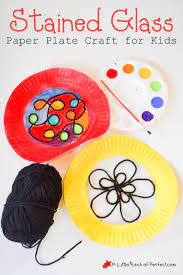 Beautiful Stained Glass Paper Plate Craft For Kids Paper Plate Crafts For Kids Paper Plate Crafts Plate Crafts