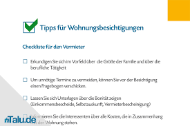 Checkliste zur wohnungsbesichtigung 2021 als pdf zum download. Wohnungsbesichtigung Checkliste Fur Mieter Und Vermieter Talu De