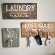 Cute Cute Cute Decorations For The Laundry Room And Practical Easy Home Decor Laundry Room Decor Cheap Home Decor