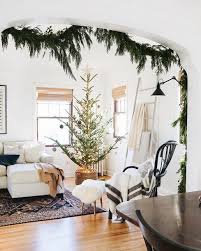 8 Simple Holiday Decorating Ideas Christmas Tree In Basket Christmas Home Modern Christmas