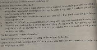 Teks yang berisi pemberitahuan mengenai barang atau jasa yang ditawakan disebut. Buatkan Teks Editorial Tolong Terserah Kalian Pilih Temanya 3 Paragraf Brainly Co Id