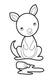 Add these free printable science worksheets and coloring pages to your homeschool day to reinforce science knowledge and to add variety and fun. Drawing Kangaroo 9205 Animals Printable Coloring Pages