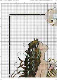 Mermaid Of Atlantis Stitchin Patterns Mermaid Cross