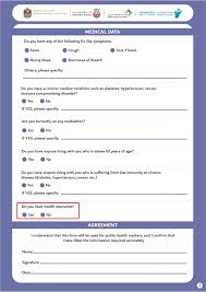 This is the same questionnaire used for all airports in mexico, for both entry and exit. How To Get Travel Insurance To Dubai That Covers Covid 19 Arabiers
