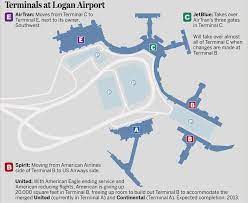 Terminal C Logan Food Airlines Change Terminals At Logan Airport - The Boston Globe