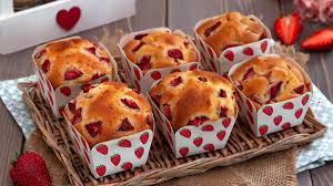 Muffins Aux Fraises Et Au Mascarpone Muffin Fraise Recette Cuisine Facile Recettes De Cuisine