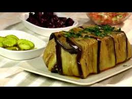 Eggplant Wrapped Meatloaf Youtube Meatloaf Traditional Meatloaf Eggplant